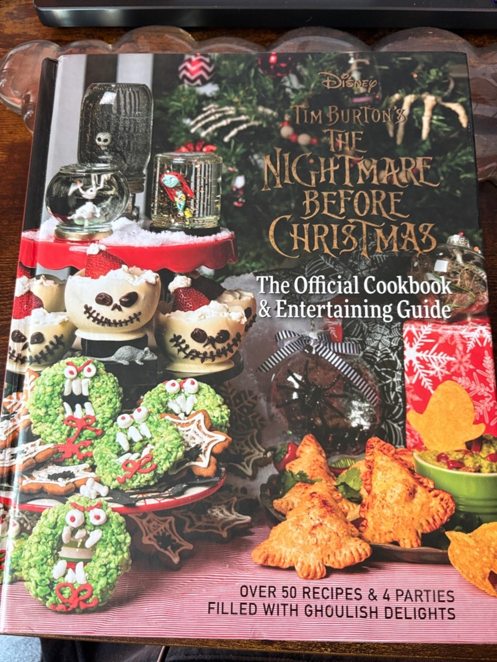 Disney Tim Burton’s The Nightmare Before Christmas Cookbook - Hardcover